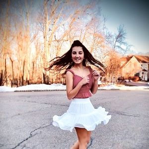 Mauve/Pink sleeveless top - never worn